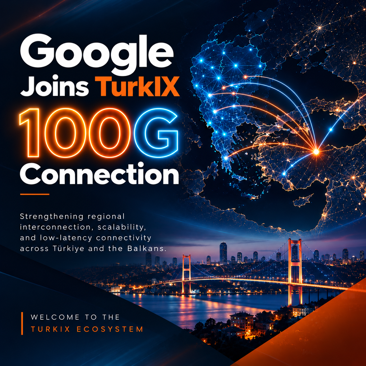Google joined TurkIX at 100G
