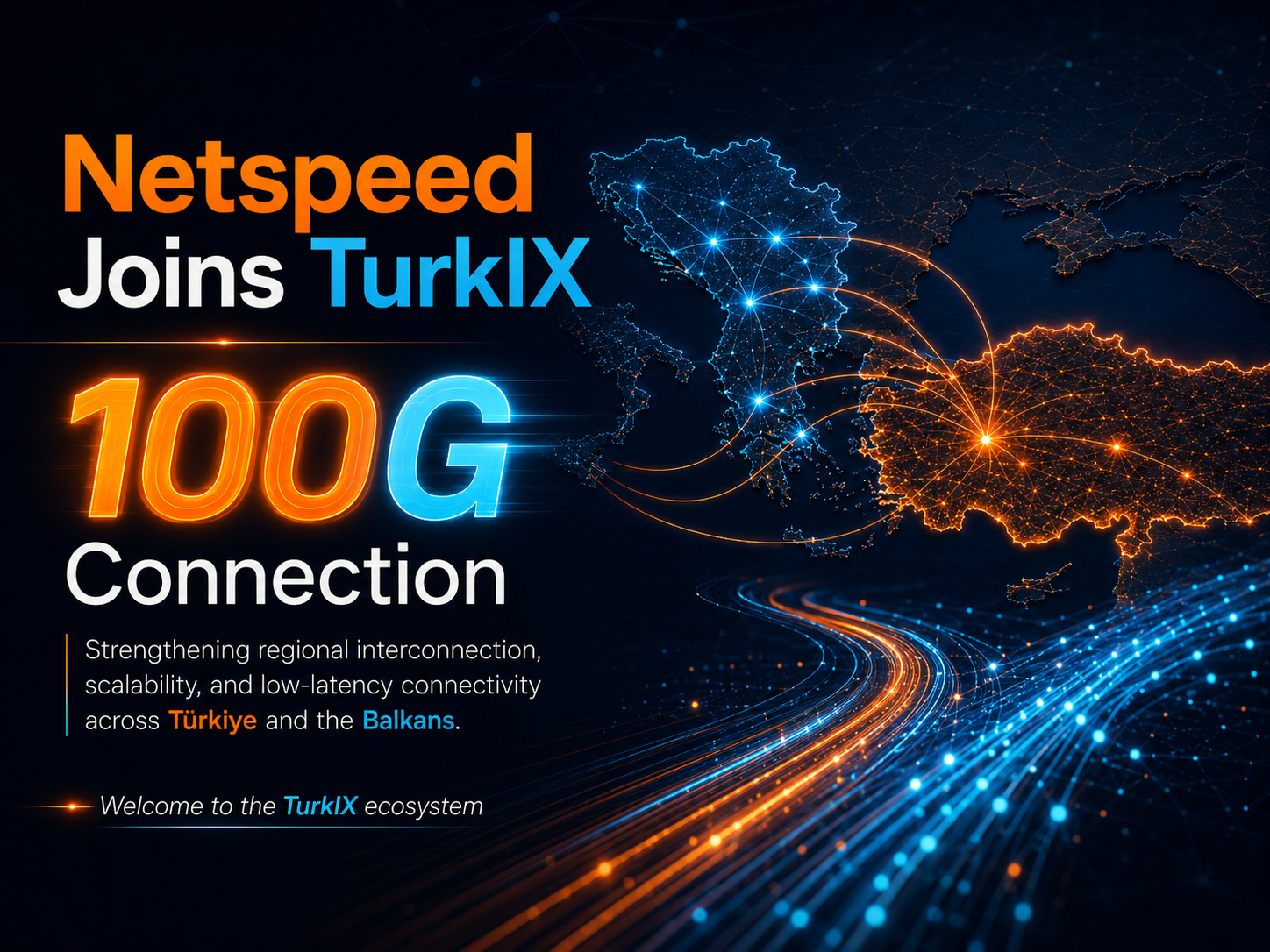 Netspeed joined TurkIX at 100G