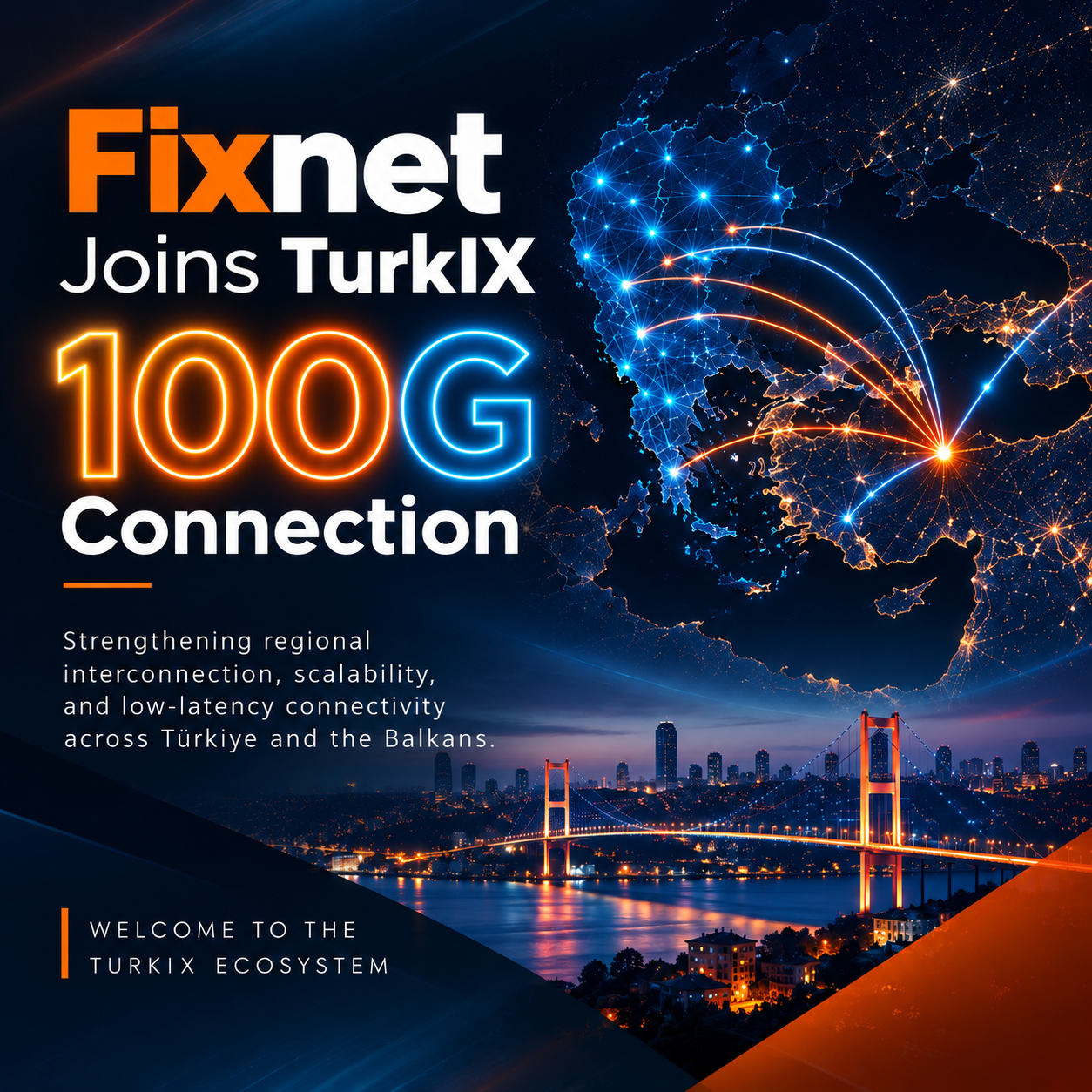 Fixnet joined TurkIX at 100G